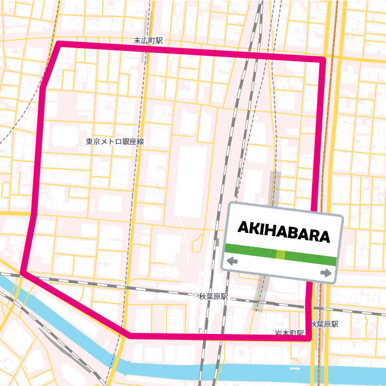 akihabara map